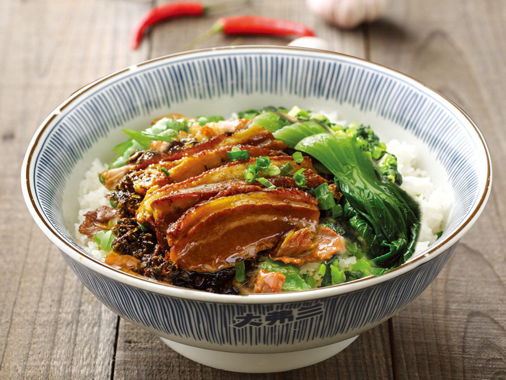 梅菜扣肉饭